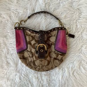 Coach vintage Y2K limited edition soho boho purse hobo shoulder bag signature